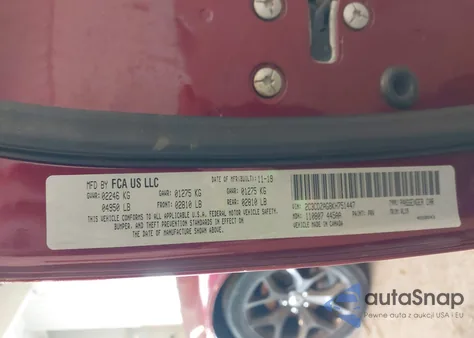 2019 Dodge Challenger Sxt from USA, damaged, VIN 2C3CDZAG8KH751447